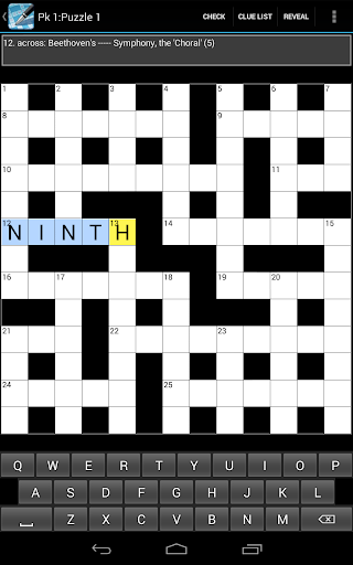 Crossword screenshot 11