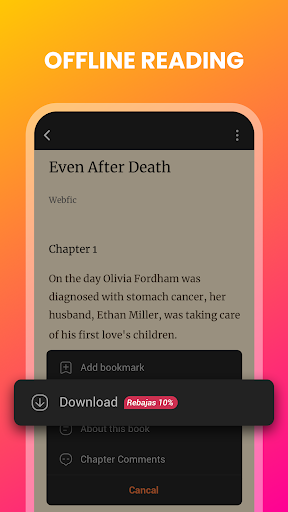 Webfic - Fantastic Reading screenshot 11