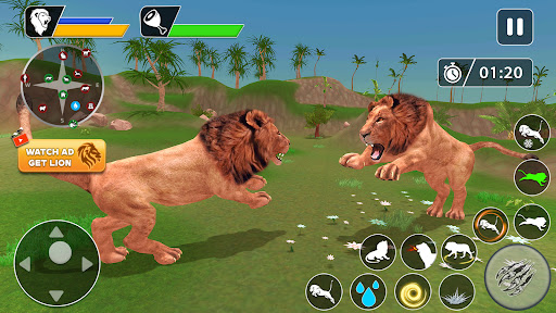Lion Games Animal Simulator 3D screenshot 3