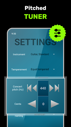 Perfect Guitar Tuner screenshot 1
