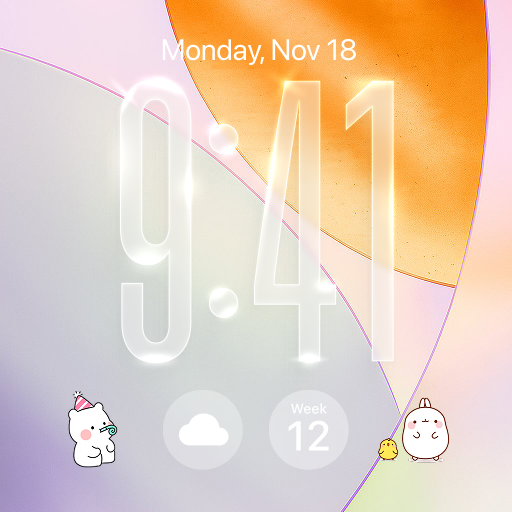 Lock Screen, Widgets - YoLock