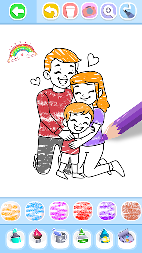 Family Love Coloring Book screenshot 11