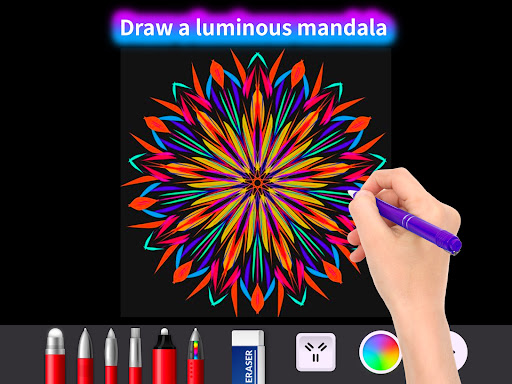Doodle Master - Glow Art screenshot 7