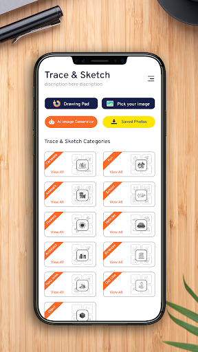 AI Drawing : Trace & Sketch screenshot 2
