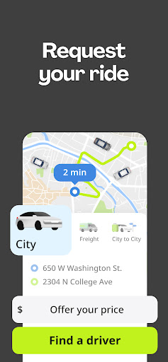 inDrive. Rides with fair fares screenshot 5