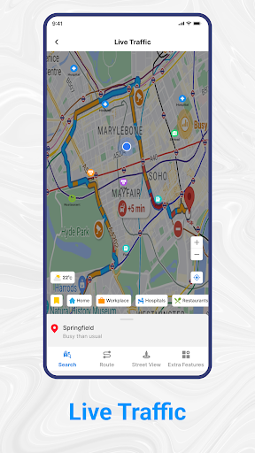 Gps Map Navigation & Direction screenshot 2
