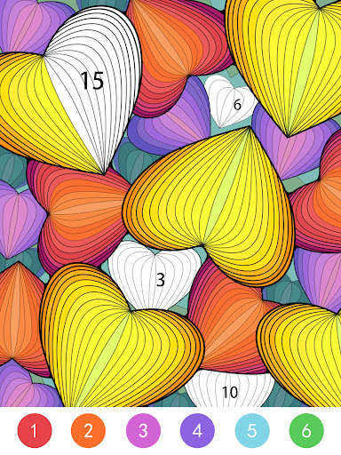 Tangle Color by Number Book screenshot 10