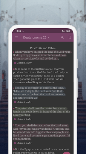 NIV Bible version, Offline app screenshot 16