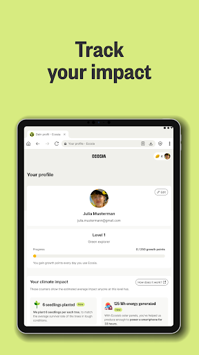 Ecosia: Search to plant trees screenshot 11