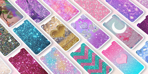 Glitter Wallpaper: Theme, Icon screenshot 2
