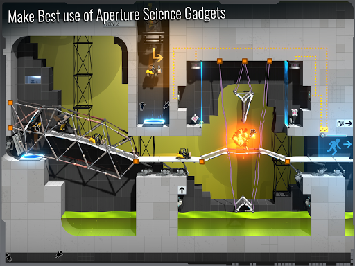 Bridge Constructor Portal screenshot 4