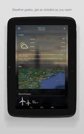 Yahoo Weather: Forecast & Maps screenshot 16