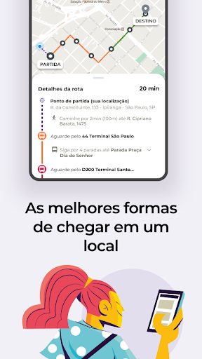 Cittamobi: Ônibus e Trilhos screenshot 1