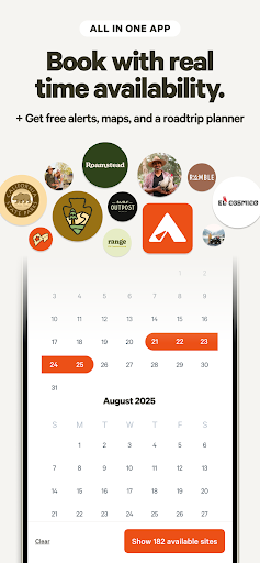 Hipcamp: Camping, RVs & Cabins screenshot 1