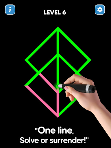 Line Drawing: No Lift Puzzle screenshot 10