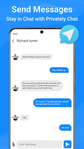 Messages: Text SMS screenshot 1