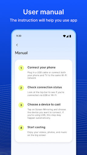 USB Screen Share - Phone to TV screenshot 1