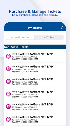 NJ TRANSIT Mobile App screenshot 8
