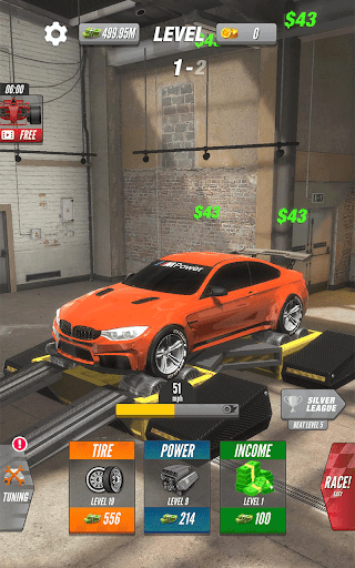 Dyno 2 Race - Car Tuning screenshot 2