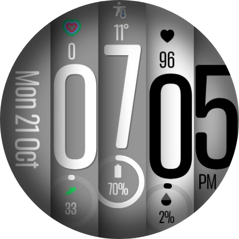 Stretch Fall - Watch face screenshot 1