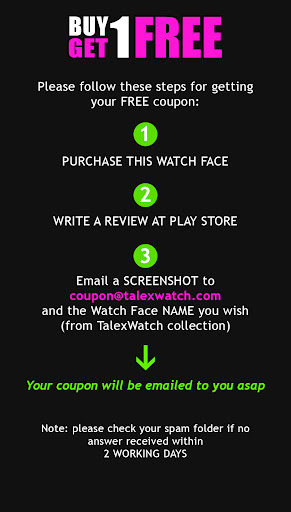 Sweet Hearts Watch Face screenshot 4