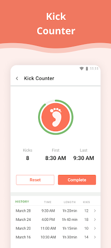 Pregnancy App screenshot 4