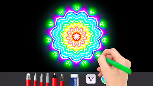 Doodle Master - Glow Art screenshot 9