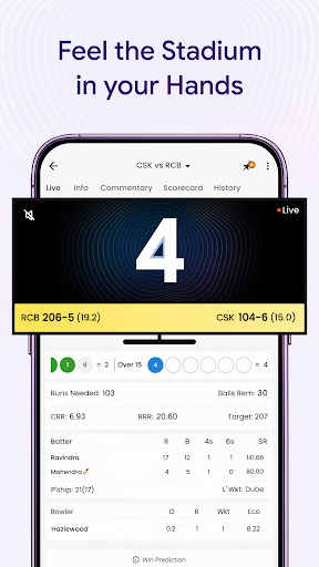Cricket Guru - Fast Live Score screenshot 1