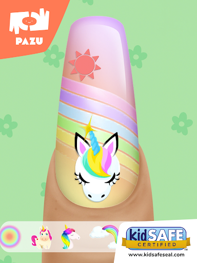 Girls Nail Salon - Kids Games screenshot 14