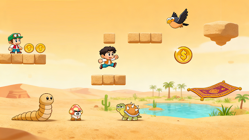 Maino's World : Super Run Game screenshot 9