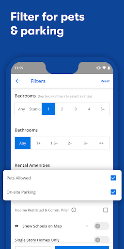 Apartments & Rentals - Zillow screenshot 1