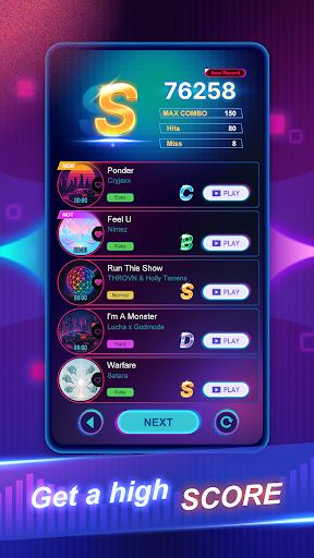 Rolling Music Ball: EDM Rush screenshot 4