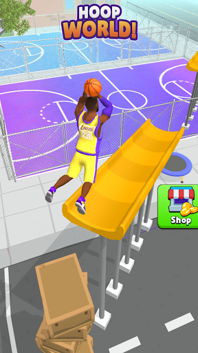 Hoop World: Flip Dunk Game 3D screenshot 16