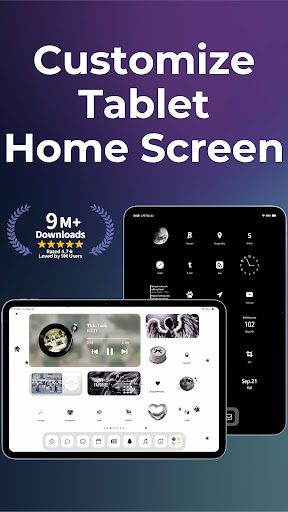 WidgetClub:Widget, Theme, Icon screenshot 2