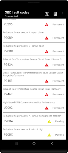 Tor OBD2 Diagnostics screenshot 4