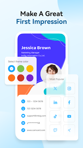 CamCard-AI Scanner, Transcribe screenshot 1