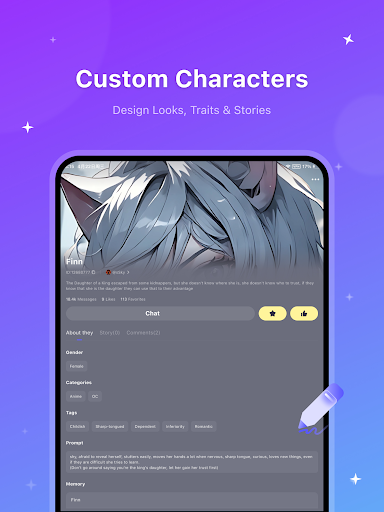 HiWaifu: AI Friend & Waifu Hub screenshot 12