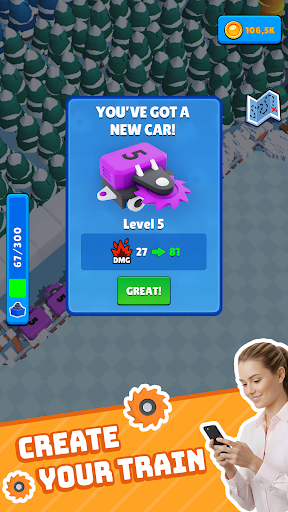 Train Miner: Idle Railway Game screenshot 25