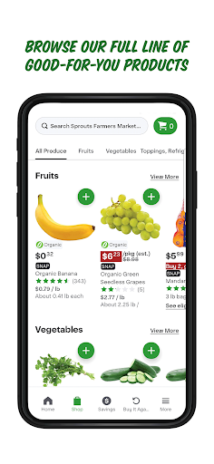 Sprouts screenshot 1