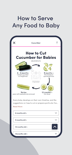 Solid Starts: Baby Food App screenshot 6