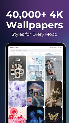 WidgetClub:Widget, Theme, Icon screenshot 14