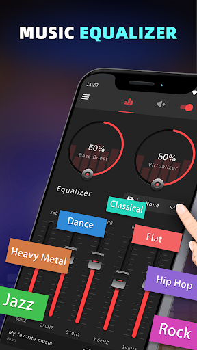 Bass Booster & Equalizer screenshot 1
