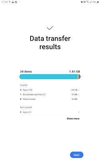 Samsung Smart Switch Mobile screenshot 8