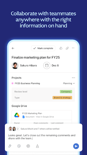 Asana: Work Management screenshot 4