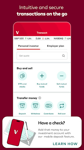 Vanguard: Save, Invest, Retire screenshot 1