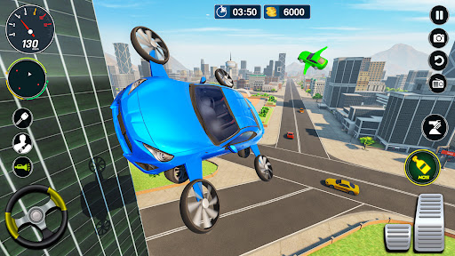 Flying Car Simulator: Car Game screenshot 5
