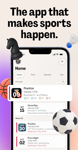 Spond: Sports Team Management screenshot 2