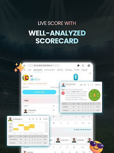 Cricket LineX: Fast Live score screenshot 20