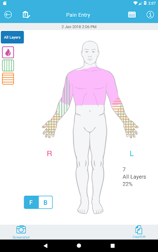 Pain Tracker & Diary screenshot 1