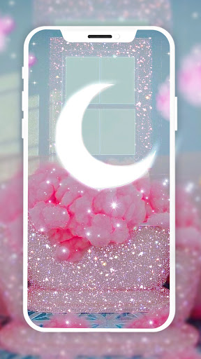 Glitter Wallpaper: Theme, Icon screenshot 1